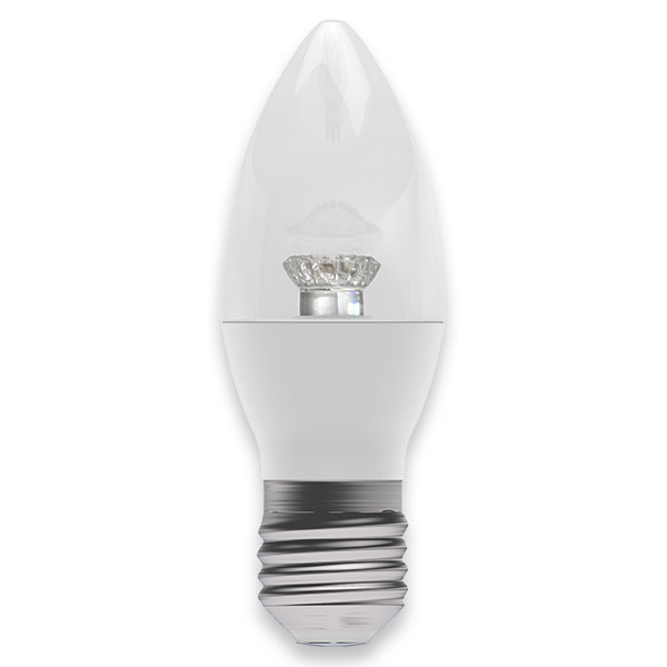 05822 - LED 6W Clear Candle - ES - 2700K